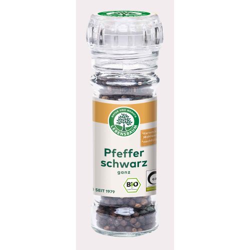 Bio Pfeffer schwarz ganz 45g von LEBENSBAUM