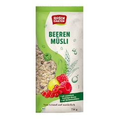 Bio Beeren-Müsli 750g - 6er Vorteilspack von Rosengarten