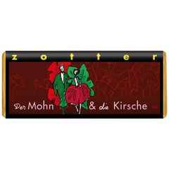 Bio Mohn & Kirsche 70g - 10er Vorteilspack von Zotter