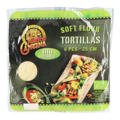 Bio Tortilla Wraps 6x25cm 370g - 14er Vorteilspack von Antica Cantina