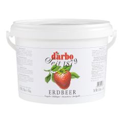 Darbo strawberry fruit spread 5 kg bucket