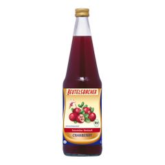 Bio Cranberry Direktsaft MW 700ml - 6er Vorteilspack von Beutelsbacher
