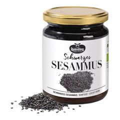 Bio Schwarzes Sesammus 250g - 6er Vorteilspack von Keimling Naturkost
