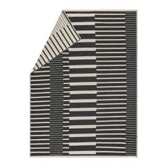 Flanelldecke Piano 140 x 200 cm - Anthrazit - GRS zertifiziert - von David Fussenegger