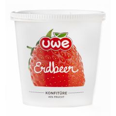 Konfitüre Erdbeer 45Prozent 700g von Unterweger Konfitüren UWE