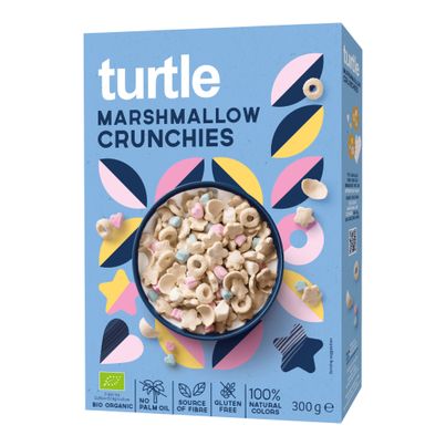 Bio Marshmallow Chrunchies 300g - 8er Vorteilspack von Turtle Naturprodukte