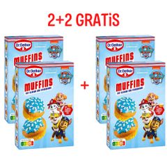 Dr. Oetker Paw Patrol Muffins 395g 2 +2 Gratis Vorteilspackung