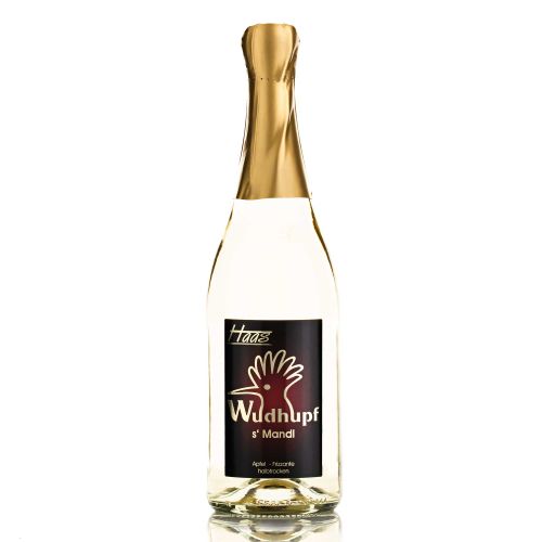 Wudhupf s'Mandl 750ml - Leichter und spritziger Apfel Frizzante - eine tolle Alternative zu Wein Frizzante