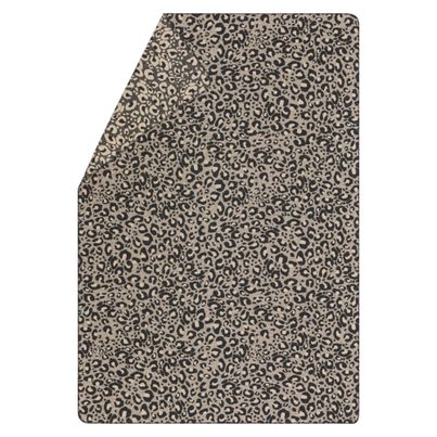 Flanelldecke Leo Farbe Anthrazit 140x200cm von David Fussenegger