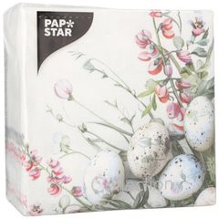 Pastel Eggs napkins, 33x33cm, 100 pcs. by Papstar