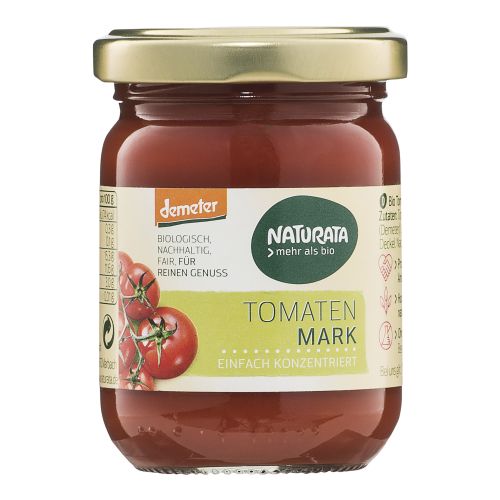 Organic tomato paste 125g - value pack of 6 from Naturata