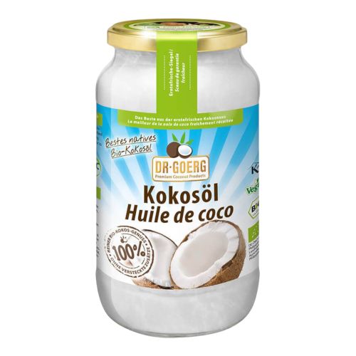 Bio Kokosöl 1000ml - 6er Vorteilspack von Dr Goerg