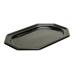 Partyplatte 8-eck.schw.35x25cm 1Stück von Ried