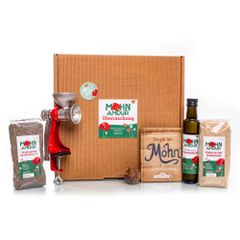 Mohn-Amour Mohnmühlen Geschenkbox - Geschenkidee für Mohn Liebhaber von Mohn Amour 