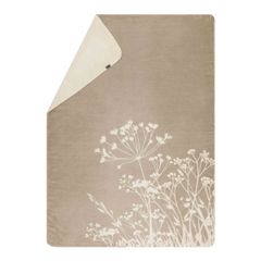 Kuscheldecke Gräser 150 x 200 cm - Hellgrün - GRS zertifiziert - von David Fussenegger