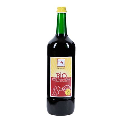 Bio Rote Rübe Saft MW 1000ml von Hasenfit