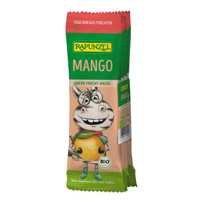 Bio Fruchtschnitte Mango 4x23g 92g - 6er Vorteilspack von Rapunzel