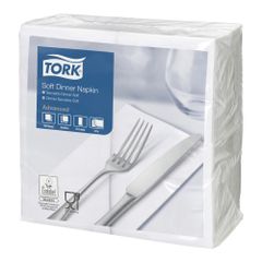 Servietten 3lg.weiß 39x39cm 100ct von Tork