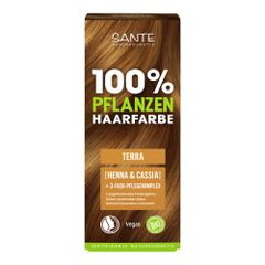 Bio Haarfarbe Terra No.04 100g - 4er Vorteilspack von Sante