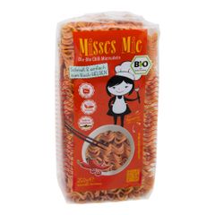 Bio Mie Nudeln Chili 250g - 12er Vorteilspack von Misses Mie & Mister Mie