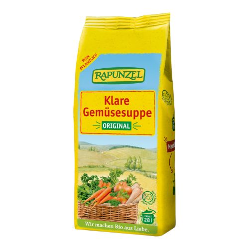 Bio Klare Suppe mit Bio-Hefe 500g - 6er Vorteilspack von Rapunzel Naturkost