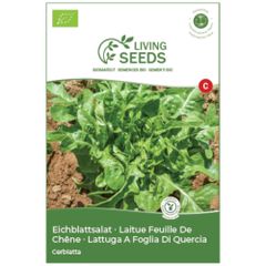 Bio Eichblattsalat Cerbiatta 4.1g Saatgut von Living Seeds