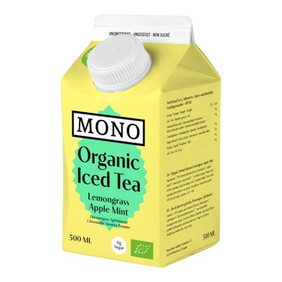Bio Zitronengras-Apfelminze 500ml - 8er Vorteilspack von Mono