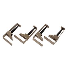 Tischtuchklammern Nickel 4Stück von Gefu