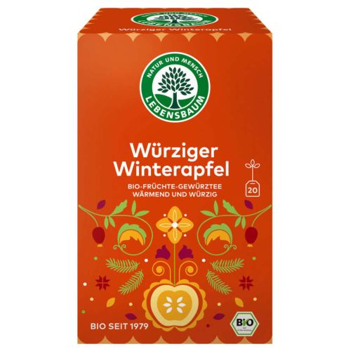 Bio Tee Würziger Winterapfel 50g von LEBENSBAUM