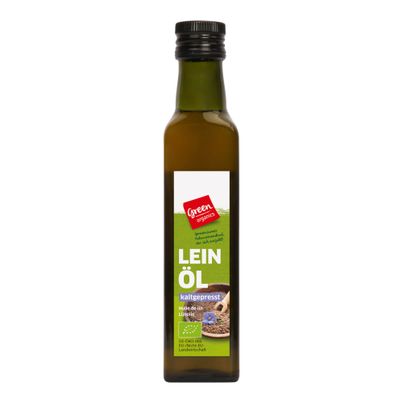 Bio Leinöl kaltgepresst 250ml von Green Organics