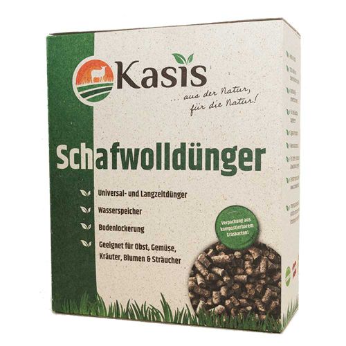 Bio Kasis Schafwolldünger 3kg