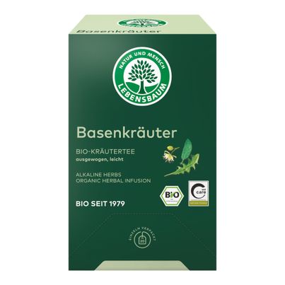 Bio Basenkräuter Gastro 30g - Schwarztee von Lebensbaum