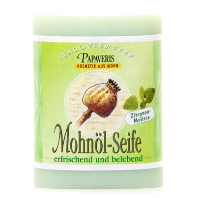 Waldviertler Mohnölseife Zitronenmelisse 100g 