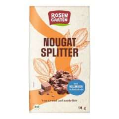 Bio Nougat Splitter 90g - 6er Vorteilspack von Rosengarten