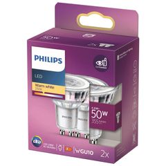 LED Classic GU10 50W 36° 2Stück von Philips