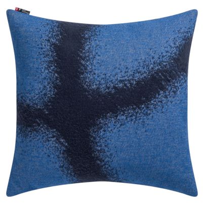 Kissenhülle linear Farbe Blau 50x50cm von David Fussenegger