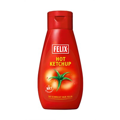 FELIX Ketchup hot 450g
