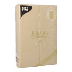 Bestecktaschen sand 50ct von Papstar