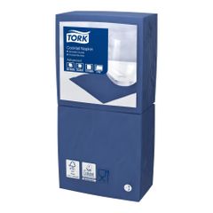 Servietten 2lg.dunkelbl24x24cm 200ct von Tork