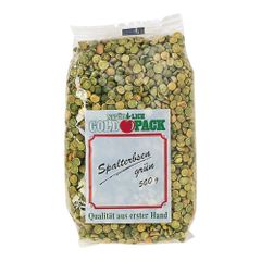 Spalterbsen grün 500g von Goldpack