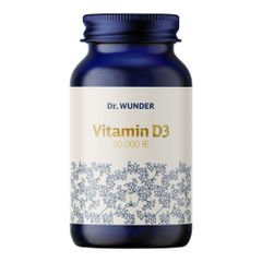 Bio Vitamin D3 20.000 IE 60ct - 6er Vorteilspack von Dr.wunder