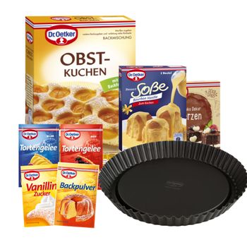 Dr. Oetker Rezept-Set "Obstkuchen"