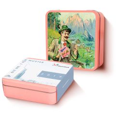 Personalized Manner hiking box with cardboard slipcase design hiker - 1 piece