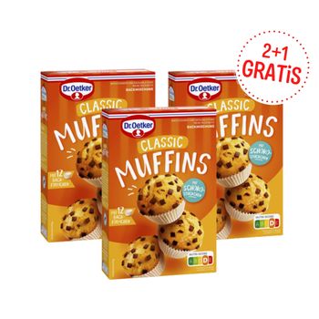 Dr. Oetker Classic Muffins 2+1 Gratis