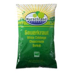 Bio Sauerkraut im Folienbeutel 520g - 20er Vorteilspack von Marschland