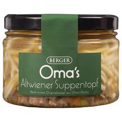 Oma's Altwiener Suppentopf 450g - 4er Vorteilspack von Berger