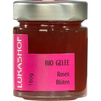 Bio Rosenblüten-Gelee 160g