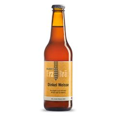 Bio Dinkel Weisse Bier 330ml - frische obergärige Hefe - typisches Bananenaroma - fruchtiger Genuss - Weißbier von Bruckners ErzBräu
