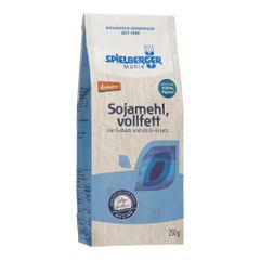 Bio Sojamehl geröstet vollfett 250g - 4er Vorteilspack von Spielberger Mühle