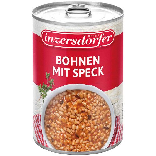 Inzersdorfer beans with bacon 400g